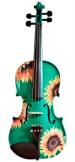 Sunflower Delight Green Violin Outfit Image