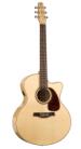 Performer Cutaway Mini Jumbo Flame Maple QI Image